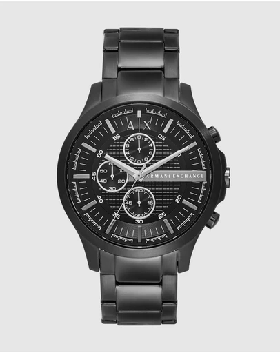 Armani Exchange - Gun-Metal Chronograph Watch
