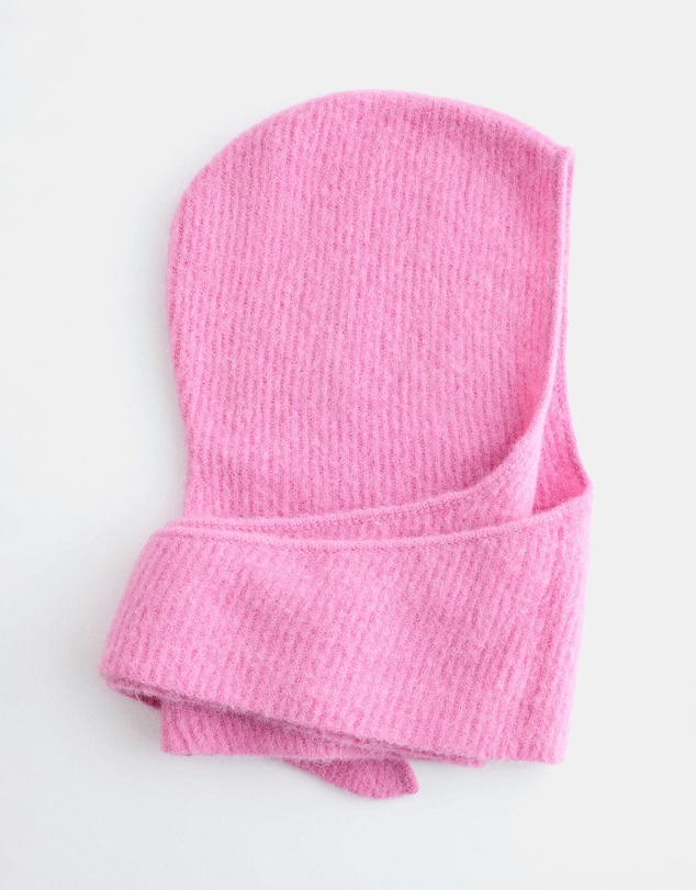 & Other Stories - Alpaca-Blend Rib-Knit Hood Scarf
