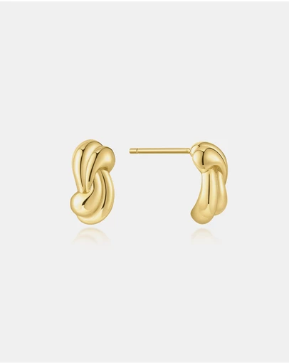 Ania Haie - Gold Rope Twist Stud Earrings