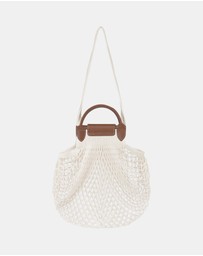 Longchamp - Le Pliage Filet Mesh Tote Bag - Large