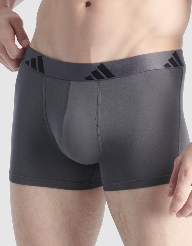 adidas Sportswear - 3 Pack Active Flex Cotton Trunk Underwear
