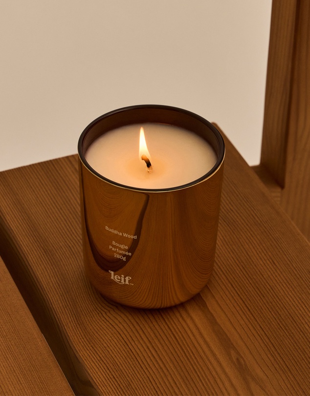 Leif Products - Limited Luxe: Buddha Wood Candle 280g