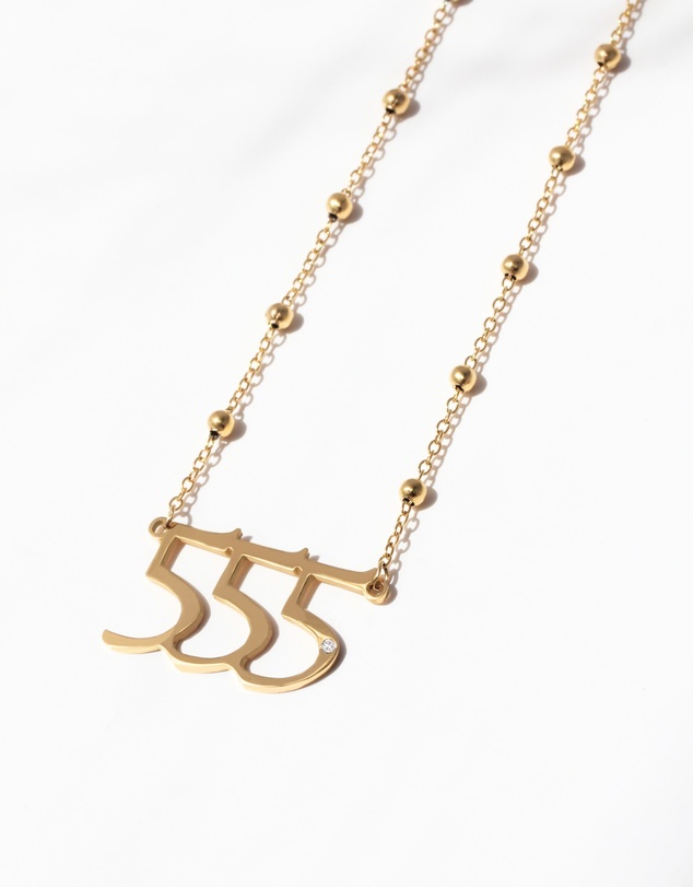 Jackie Mack - Growth Necklace Angel Number 555