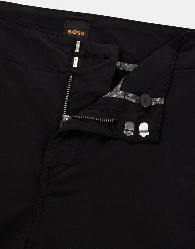 BOSS - Stretch Cotton Twill Relaxed-Fit Trousers