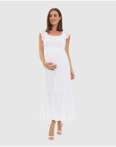 Ripe Maternity - Hail Spot Dress