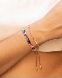 Mestige - Aurelia Vibrant Bracelet - 18K Gold Plated