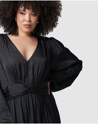 Pink Dusk by Curve Project - Nothing But You Maxi Dress