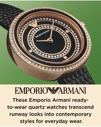 Emporio Armani - Silver Tone Analogue Watch