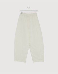 Revibe - Repaired Assembly Label Loxley Cotton Blend Pants - AU 10