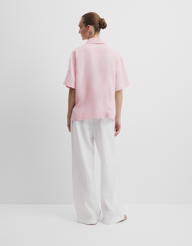 Country Road - Organically Grown Linen Short Sleeve Shirt