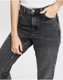 TOPSHOP - Washed Mom Jeans