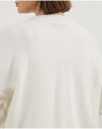 Atmos&Here Curvy - Tiana Fluffy Knit Cardigan