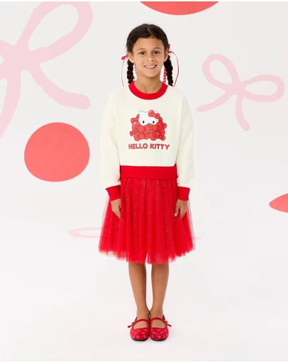 Rock Your Kid - Hello Kitty Jumper Dress - Kids-Teens