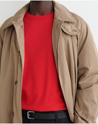 COS - Relaxed Jersey Interlock Long Sleeve T-Shirt