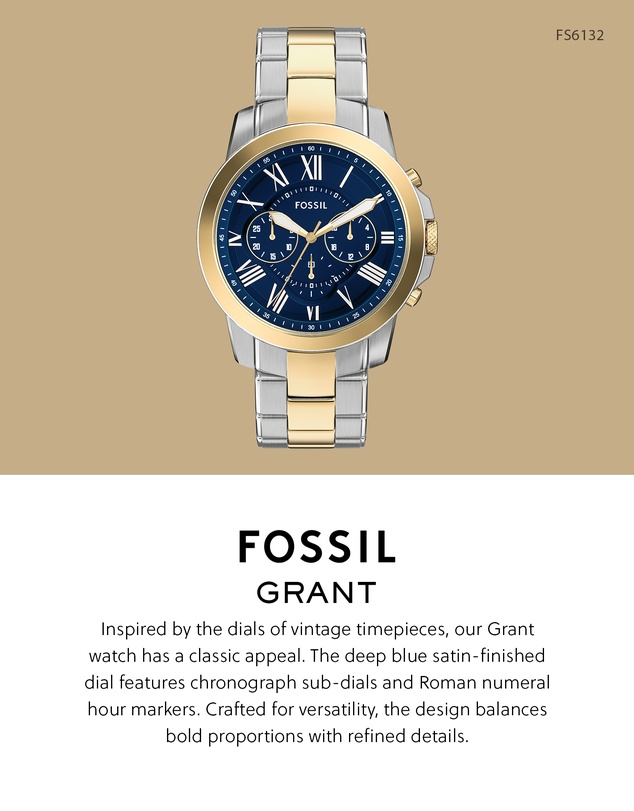 Fossil - Grant Multicolour Chronograph Watch