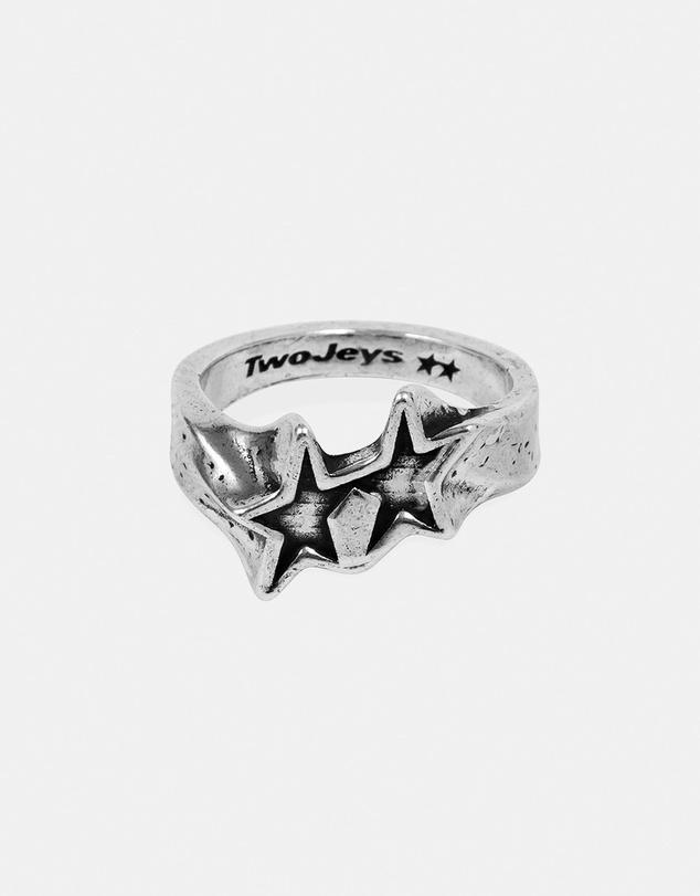TwoJeys - Tilted Icon Ring