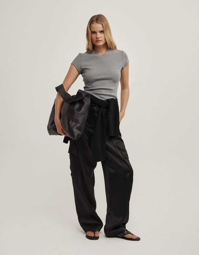 Witchery - High V-neck T-shirt