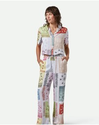 Brixton - Silky Short Sleeve Bowling Button Down