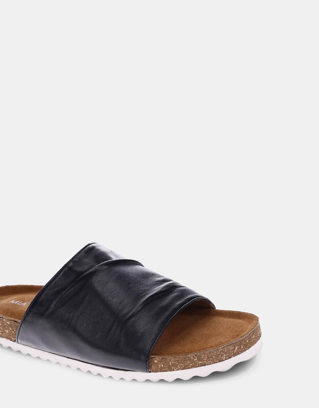 Mia Vita - Blake Slide - Black