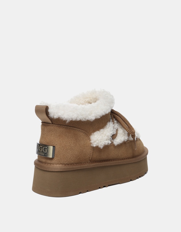 EVERAU - EverAU Ugg Mini Carmen Cow Suede Upper UGG Boots