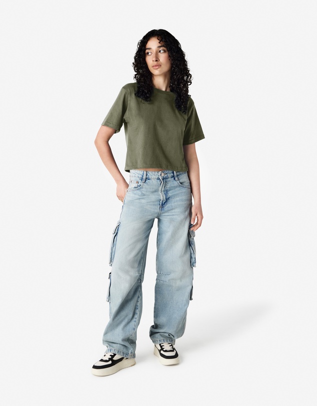 American Apparel - Women's Fine Jersey Boxy T-Shirt