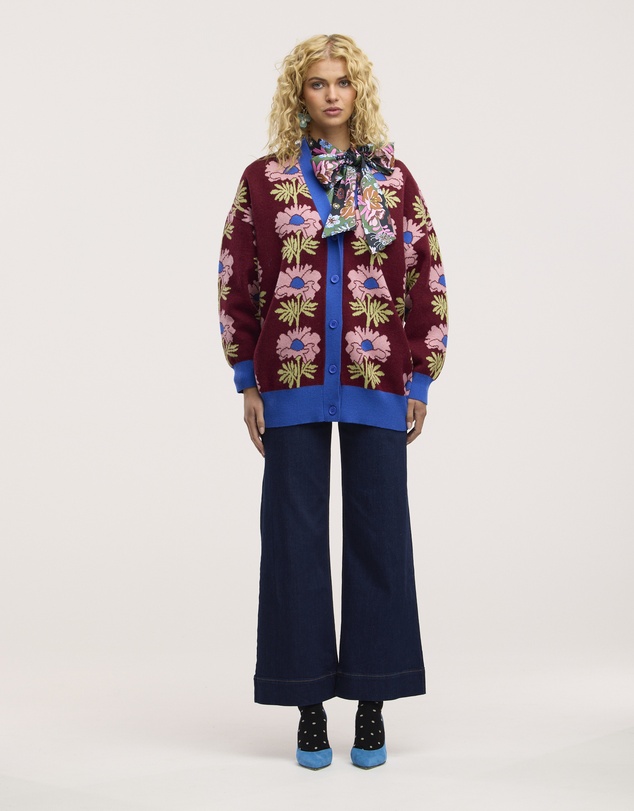 Obus - Full Bloom Long Cardigan