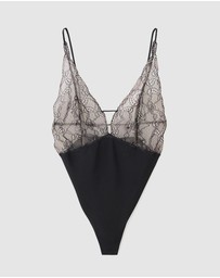 M.N.G - Combined Lace Bodysuit
