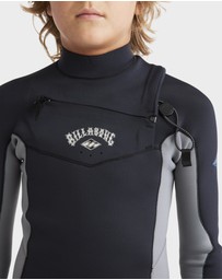 Billabong - Boys 8 to 16 3/2mm Absolute Natural Chest Zip Wetsuit