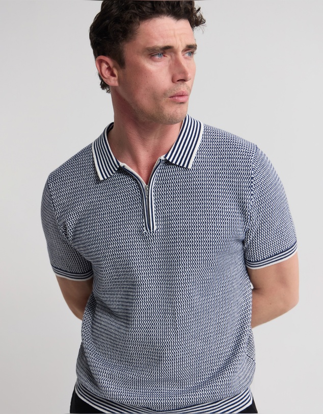 Oxford - Erik Zip Polo