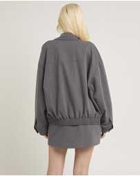 Alice In The Eve - Jen Oversized Patch Pocket Jacket
