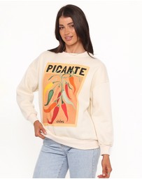 Petal & Pup - Ava Picante Sweatshirt - Yellow