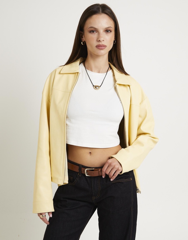 Alice In The Eve - Clara Clean PU Jacket