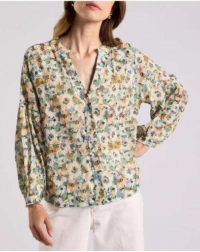David Lawrence - Seattle Cotton Blouse