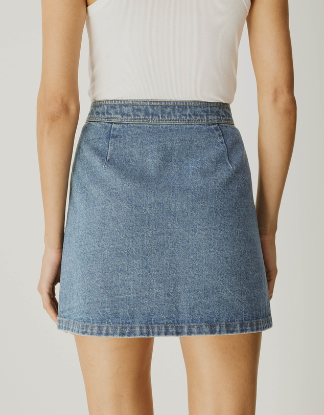 Atmos&Here - Harlow Pocket Denim Skirt