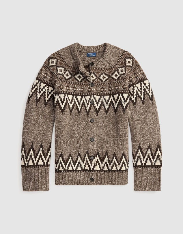 Polo Ralph Lauren - Fair Isle Wool-Blend Cardigan
