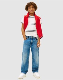Tommy Hilfiger - Essential Embossed Logo Jersey T-Shirt - Teens