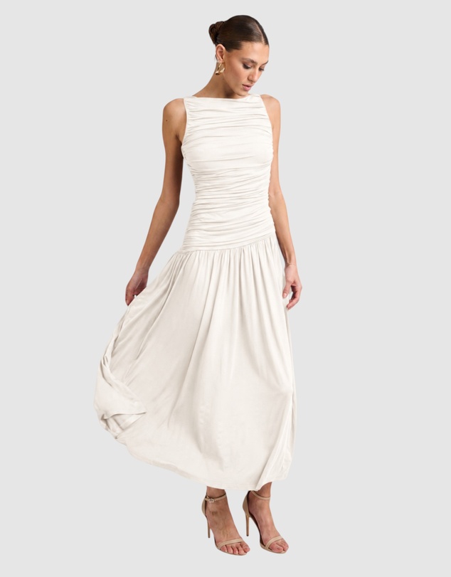 Honey and Beau - Lorena Drop Bodice Dress