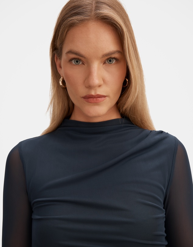 Forever New - Charlotte High Neck Long Sleeves Top