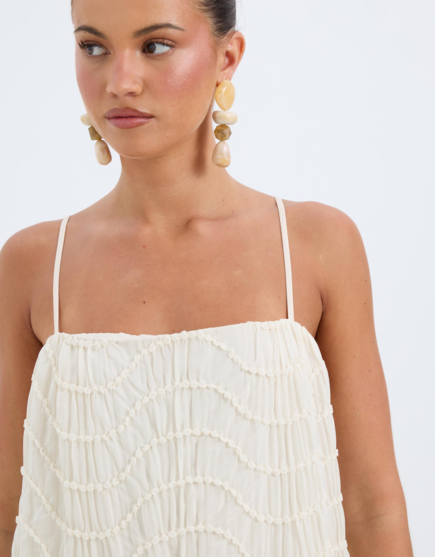 Calli - Olympia Textured Tunic Top