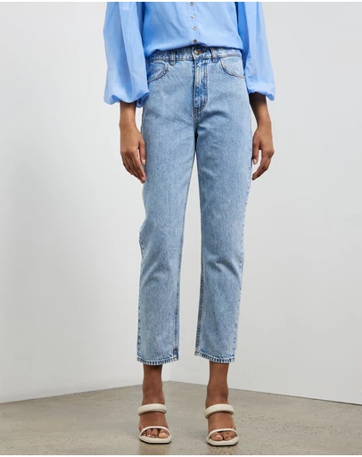 Sofia Irina - Crop Denim Pants