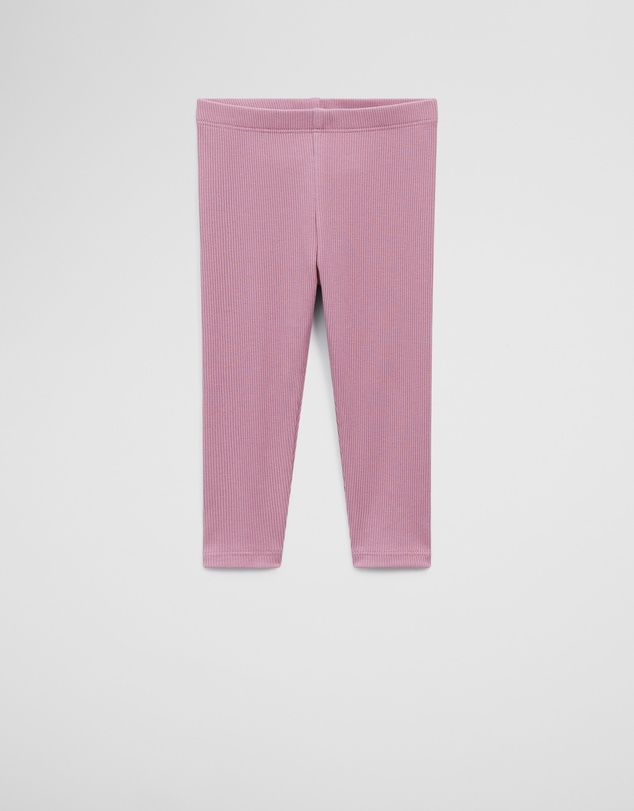 Country Road - Organically Grown Cotton Blend Solid Rib Legging