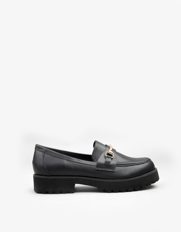 RAID - Empire chunky loafers in black