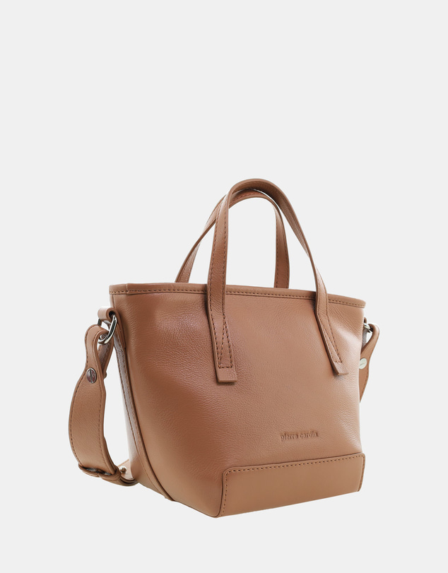 Pierre Cardin - Pierre Cardin Genuine Leather Tote Crossbody Bag