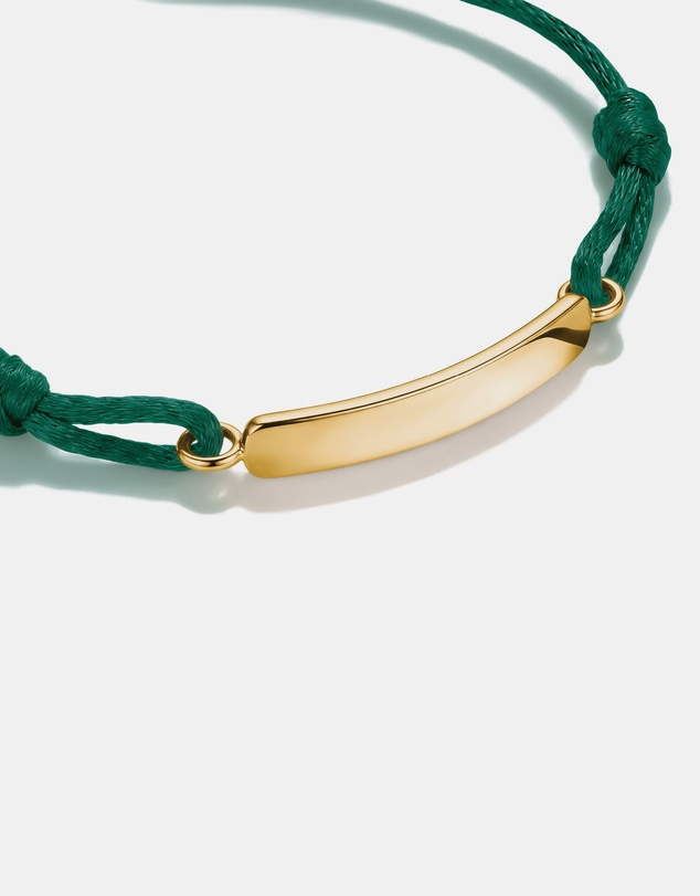 THOMAS SABO - THOMAS SABO Textile bracelet green