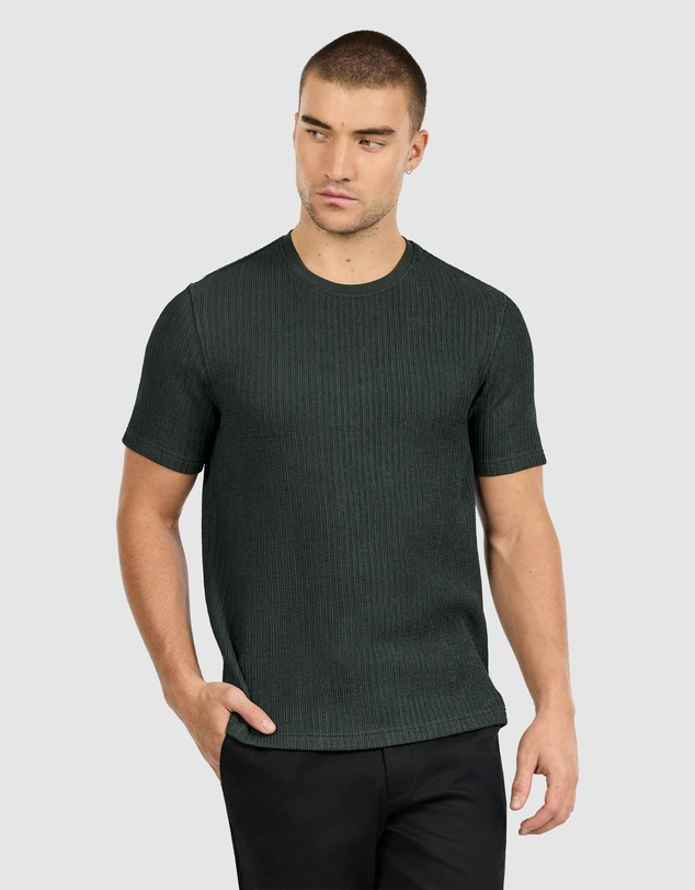 Tarocash - Bowen Textured T Shirt