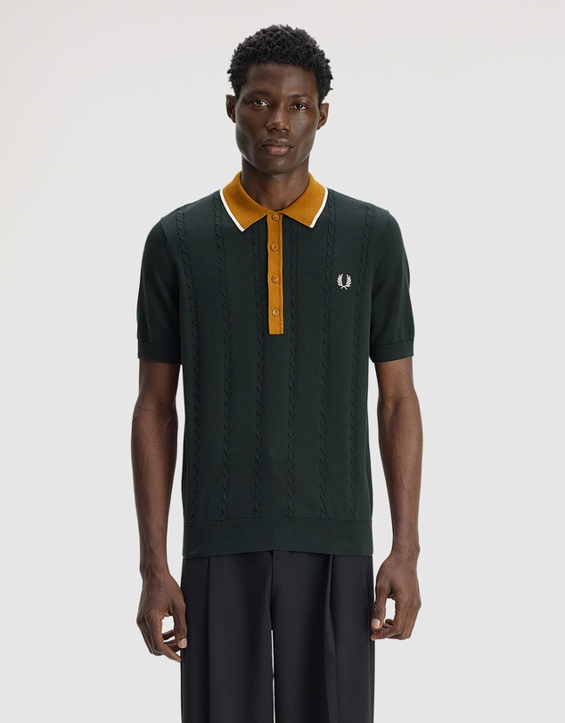 Fred Perry - Cable Knit Shirt