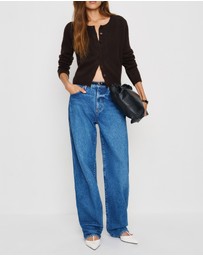 Reformation - Clara Cashmere Crew Cardigan
