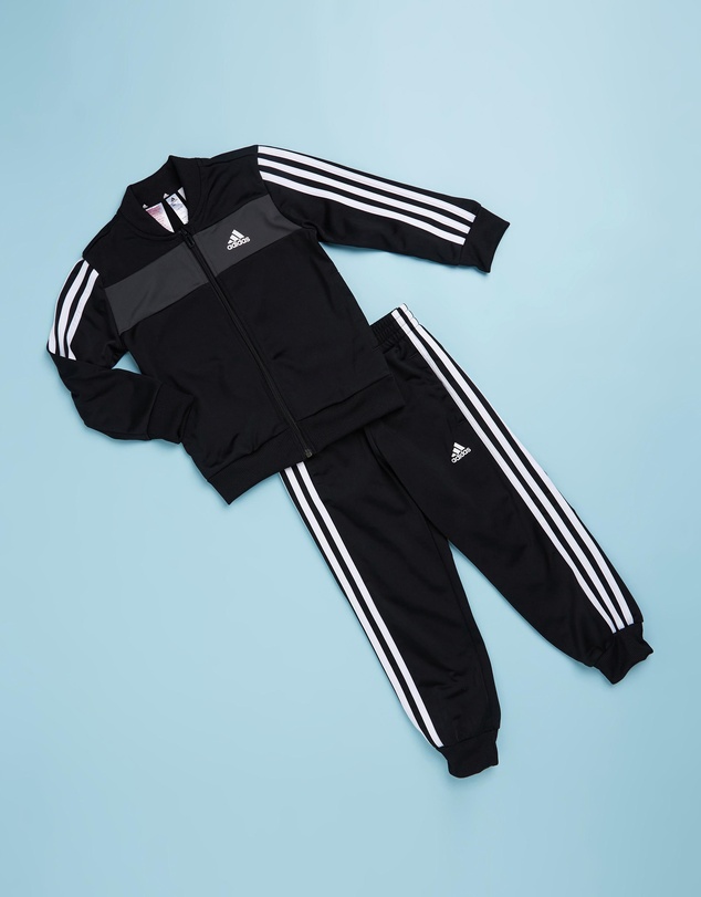 adidas Performance - Essentials 3-Stripes Shiny Track Suit - Kids