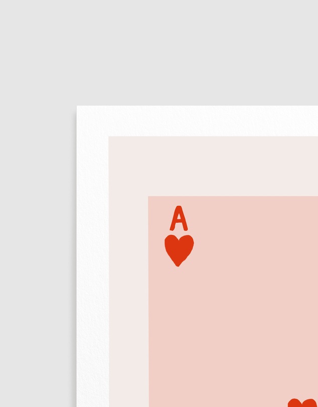 Olive et Oriel - Ace Of Hearts by Treechild Art Print
