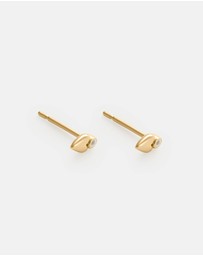 Kirstin Ash - Abode Heart Studs